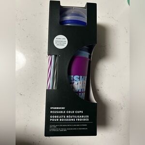 Starbucks Reusable Cold Cups Set